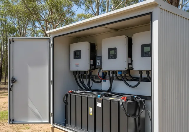 Existing Off-Grid System Upgrade — example off-grid installation